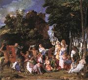 The Feast of the Gods BELLINI, Giovanni